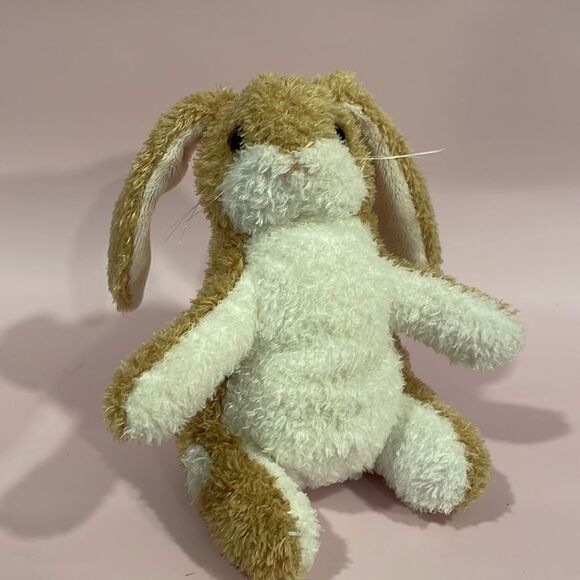 2015 Douglas Velveteen Rabbit Plush Bunny Armand Eisen 7" Tan White Spots Toy - Picture 6 of 7